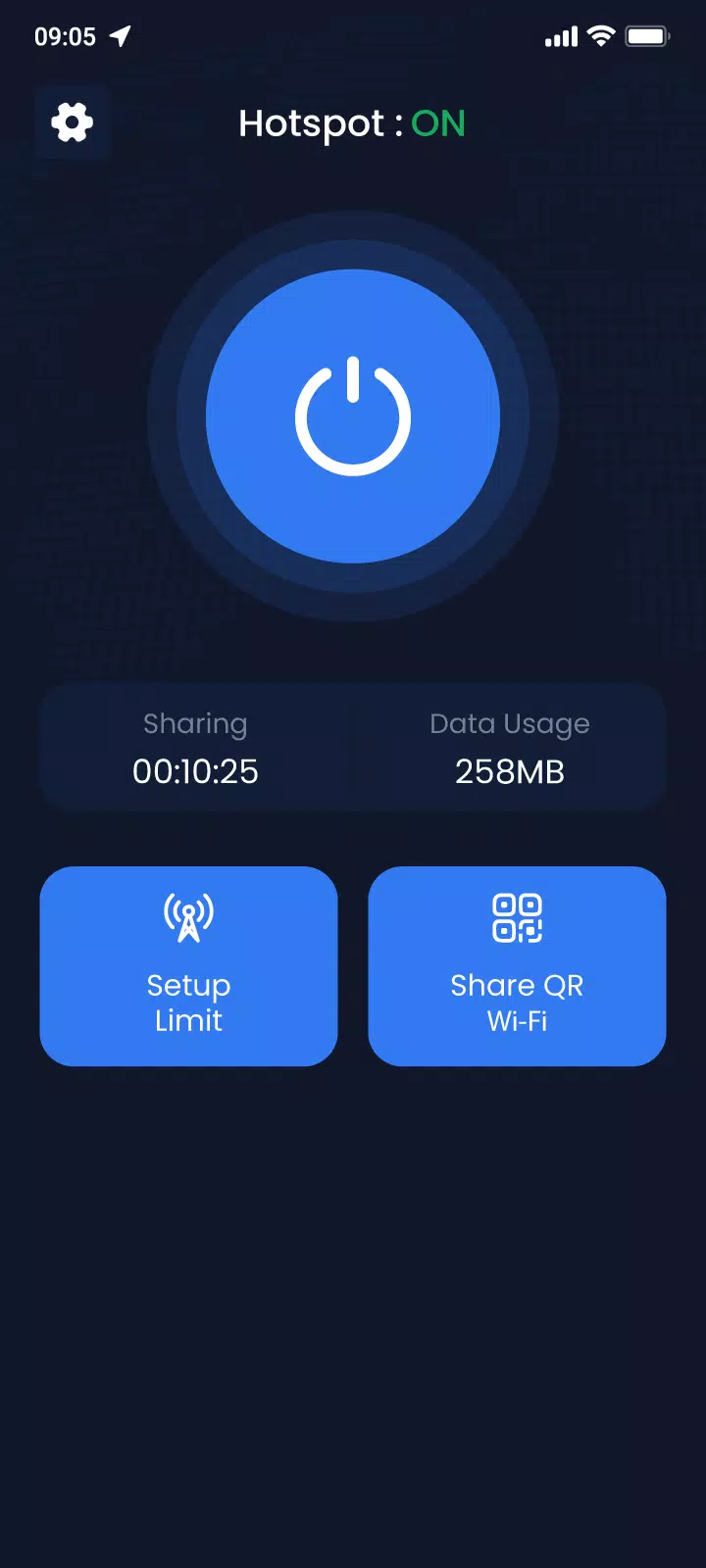 Captures d'écran de WiFi Hotspot, Personal Hotspot