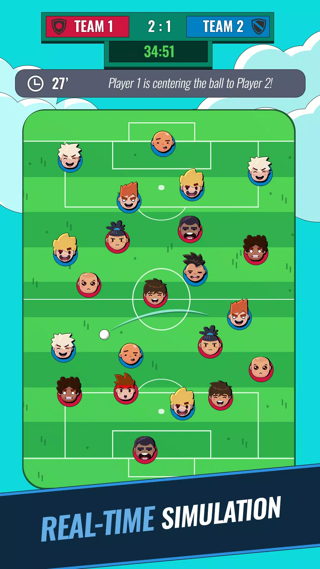 Merge Football Manager Screenshots