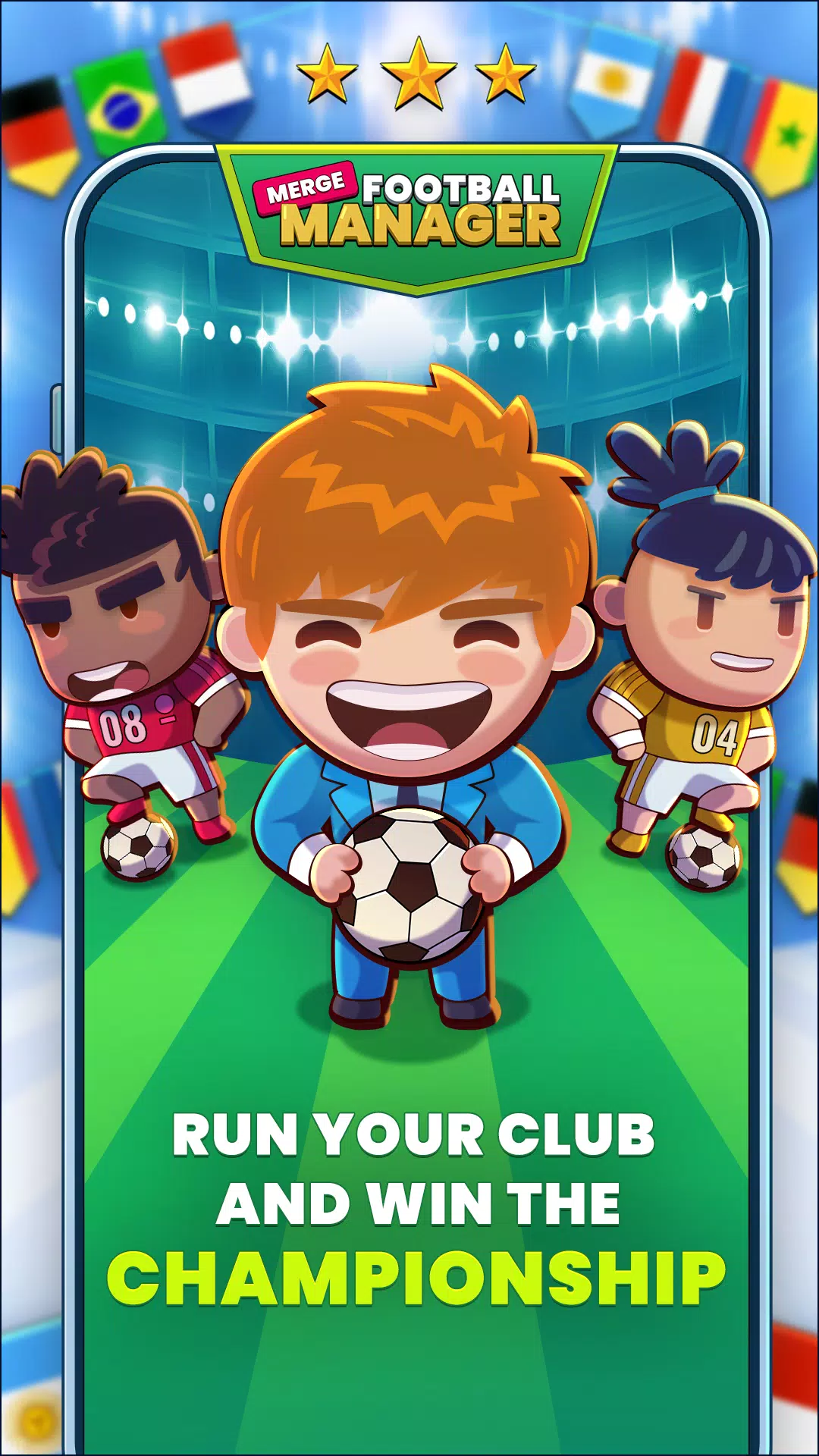 Merge Football Manager Screenshots