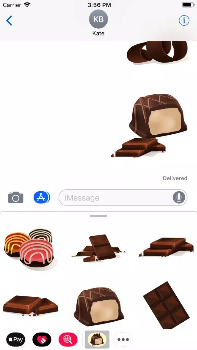 Milk Chocolate Bar Stickers Screenshots