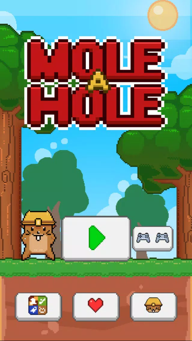 ``Action Mole a Hole FREE GAME Screenshots