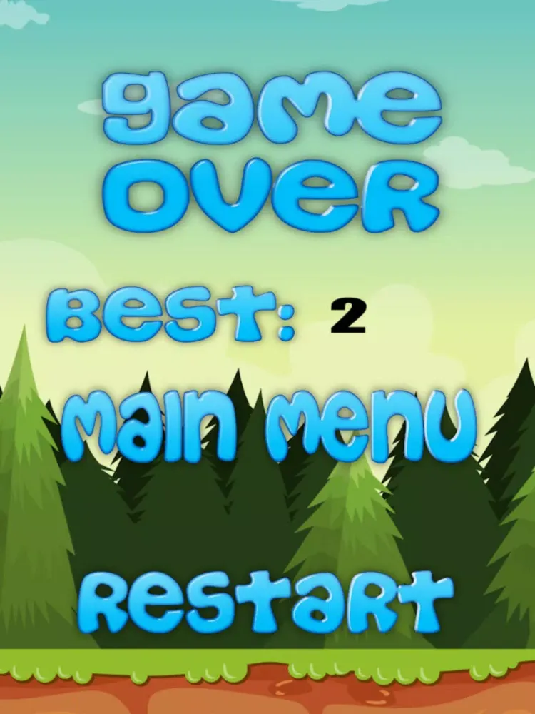 Ảnh chụp màn hình của BlueBird - Addictive Flappy Game for Teens iPad 