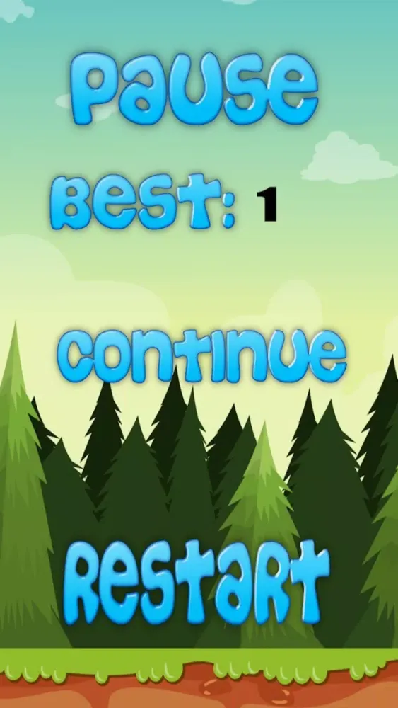 Ảnh chụp màn hình của BlueBird - Addictive Flappy Game for Teens