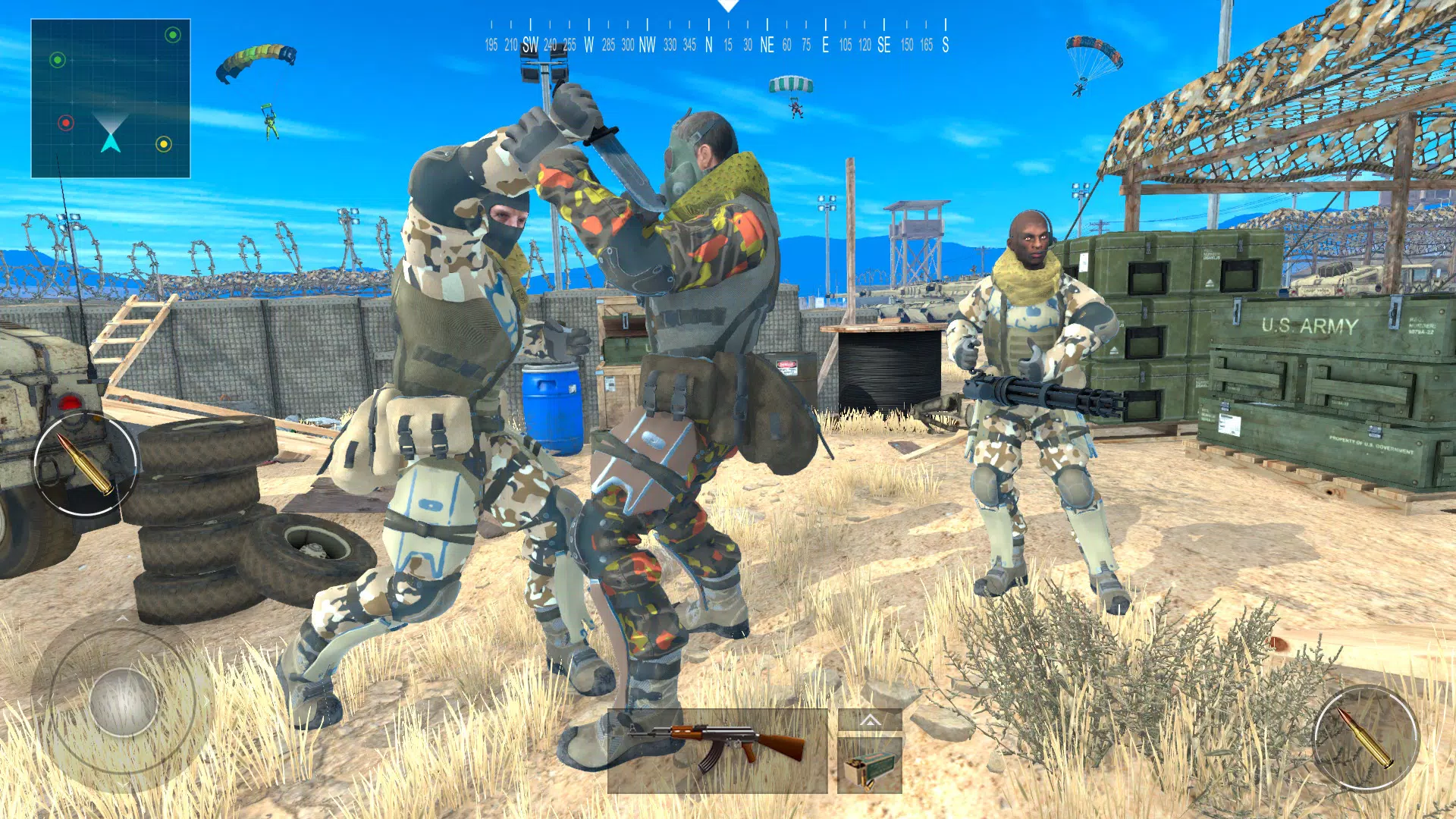 Squad Fire Gun Games Offline Screenshots