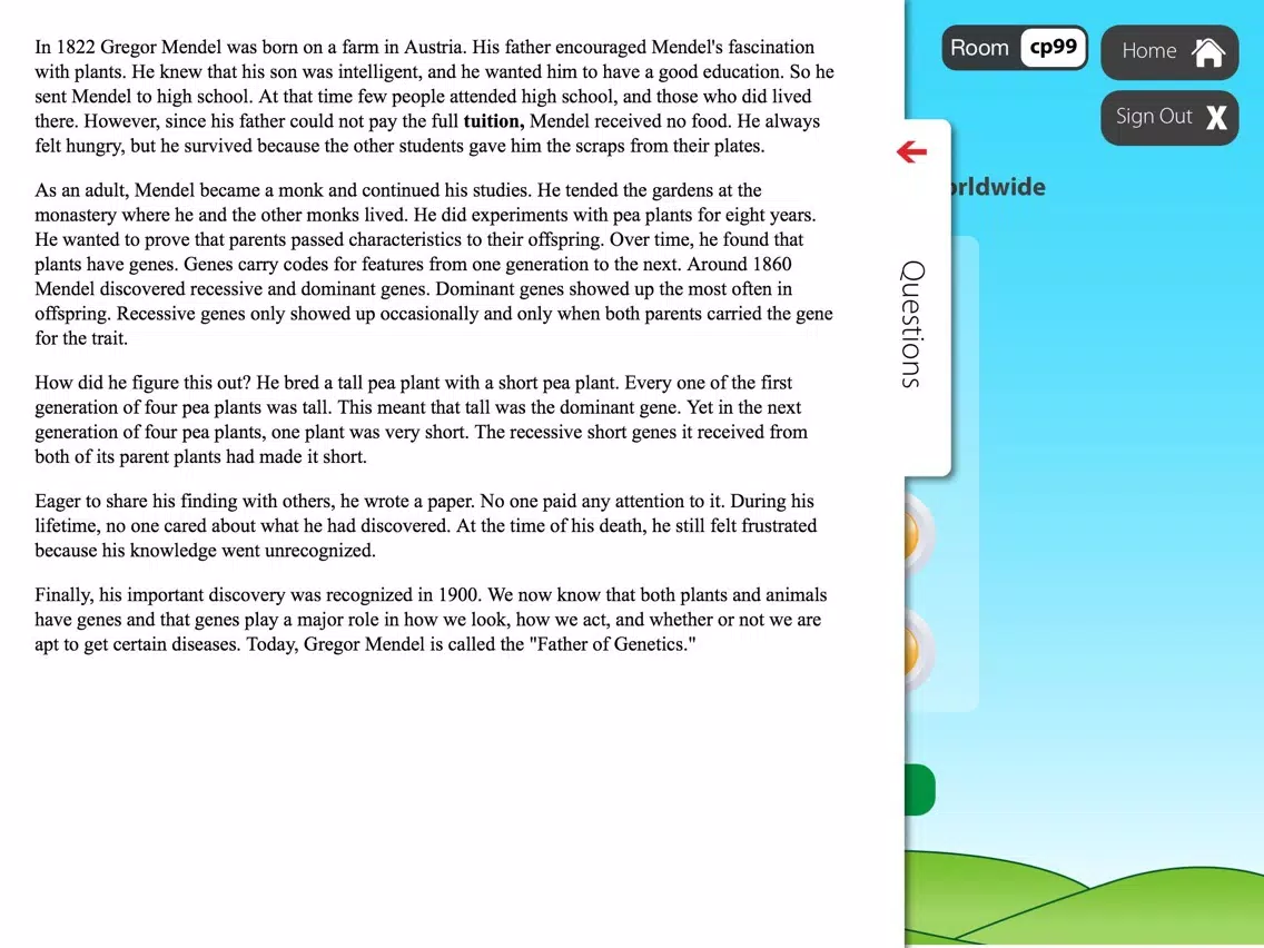 Class Responder: Student iPad 应用截图