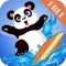 Animal Surf Race - Panda & Friends Crazy Surfing Sports Fun