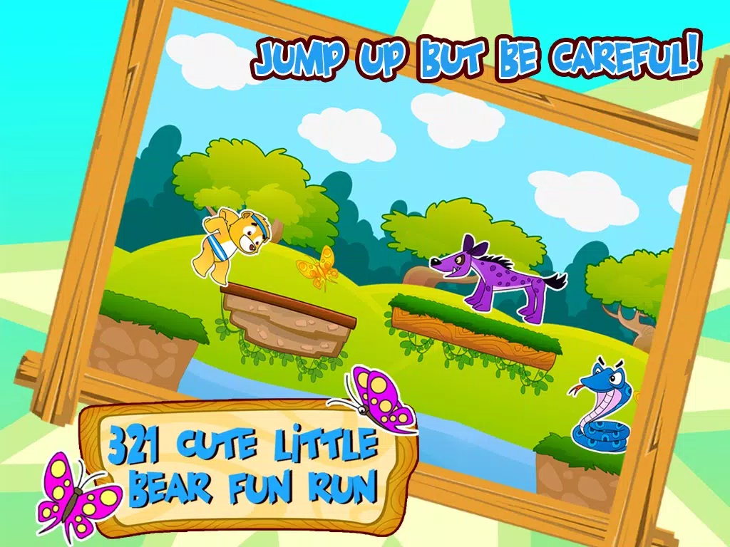 321 cute little teddy bears all fun run : Coolest Free Animal Care Games For Boys and Girls iPad Screenshots
