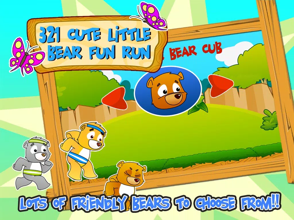 321 cute little teddy bears all fun run : Coolest Free Animal Care Games For Boys and Girls iPad Screenshots