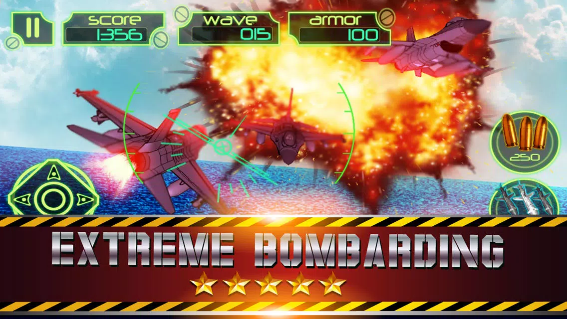 3d Jet fighter Modern Air combat Sim স্ক্রিনশট