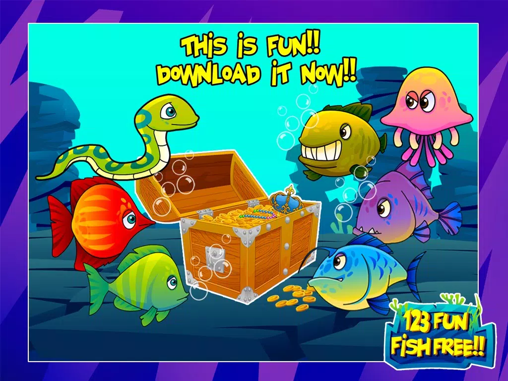 123 Fun fishies Free ! iPad Screenshots