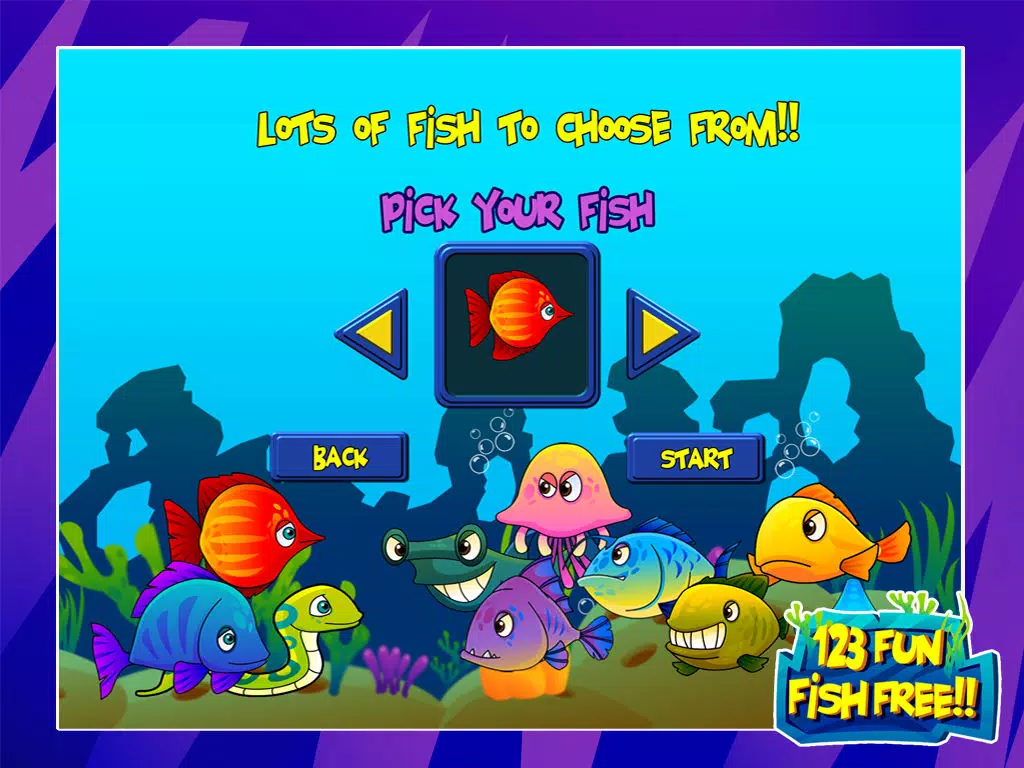 123 Fun fishies Free ! iPad Screenshots