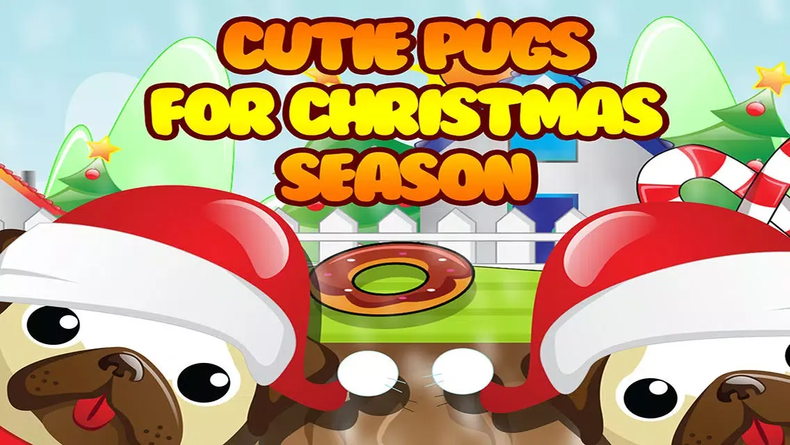 Ảnh chụp màn hình của Pet Pug Xmas Eve Run : Free