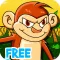 Smily Monkeys on the Run Free : Animal Jungle Running game