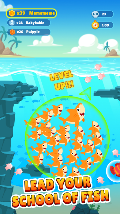 Captures d'écran de King Fish.io