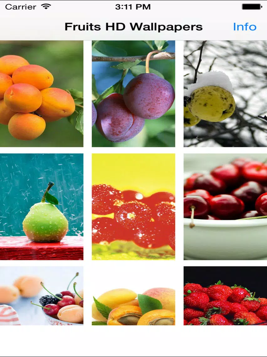Fruits Wallpapers HD - Best Fruity Backgrounds iPad Screenshots