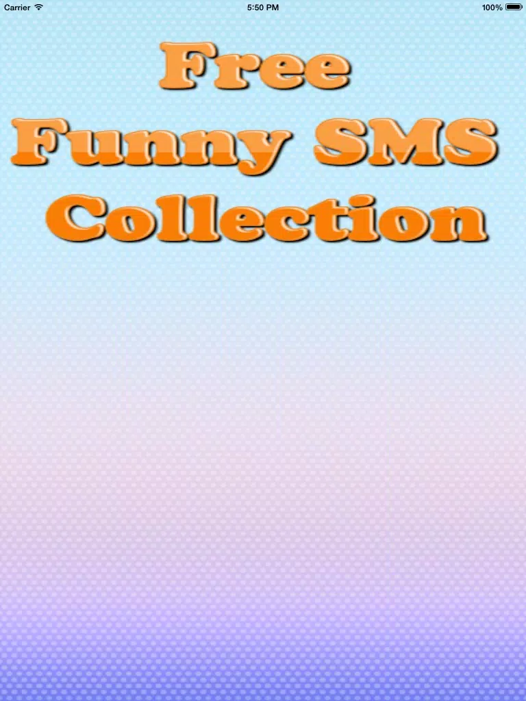 Funny SMS Collection iPad Screenshots