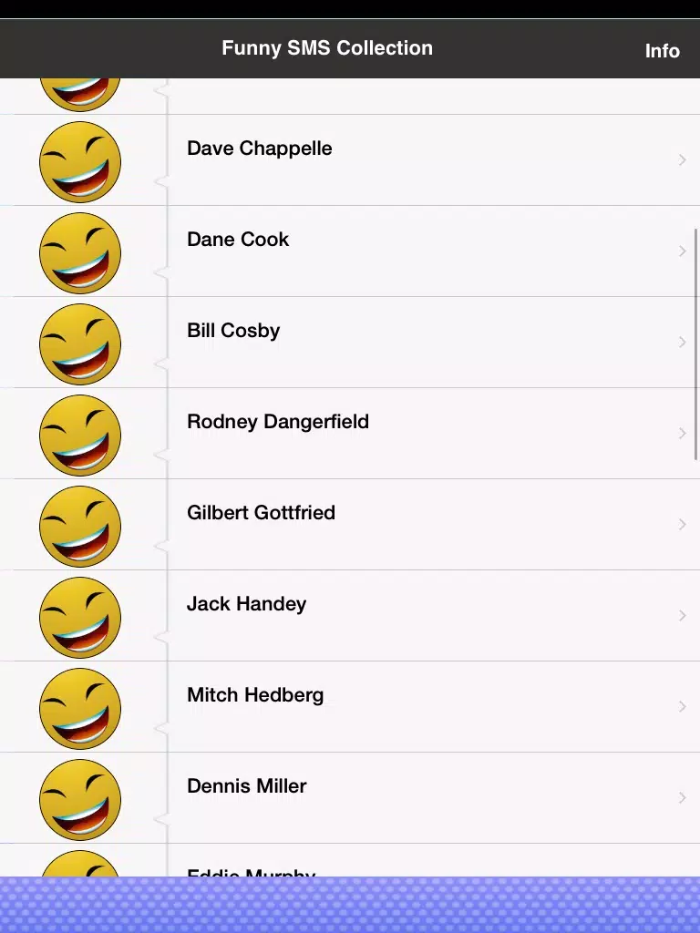 Funny SMS Collection iPad Screenshots