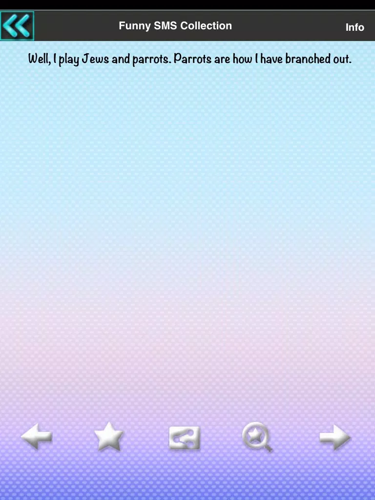 Funny SMS Collection iPad Screenshots