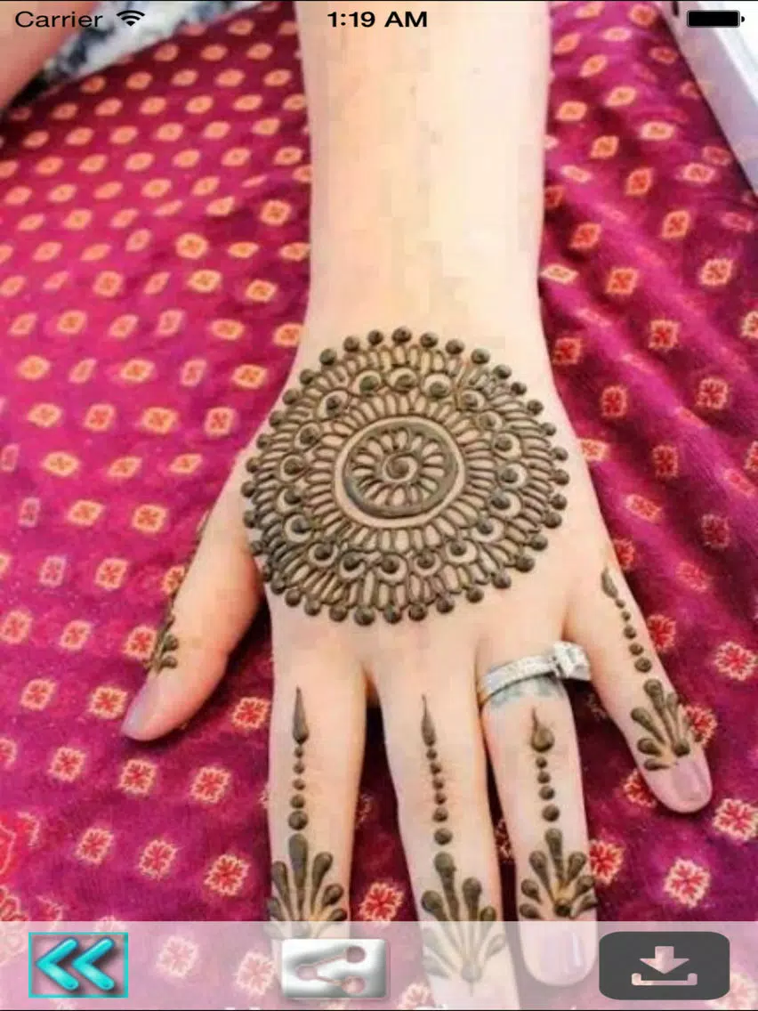 Henna Mehndi Tattoo Designs for Wedding Occasion iPad Screenshots