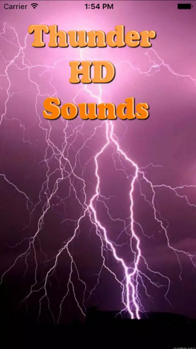 Thunderstorm & Rainfall Sleep Sounds Screenshots