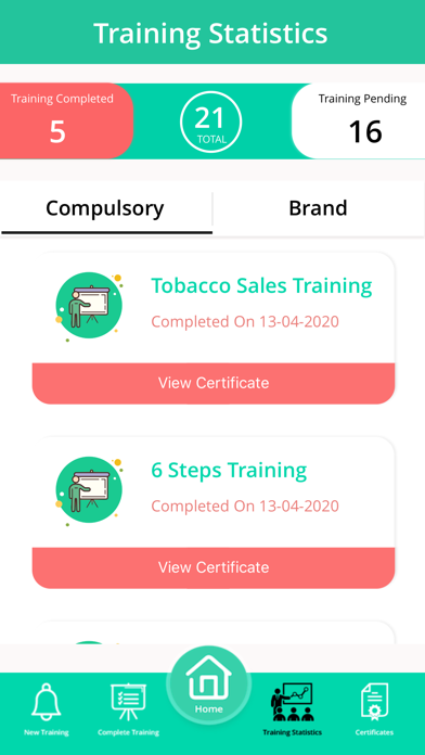 Team Training Screenshots
