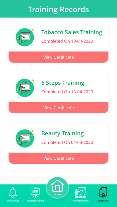 Team Training Screenshots