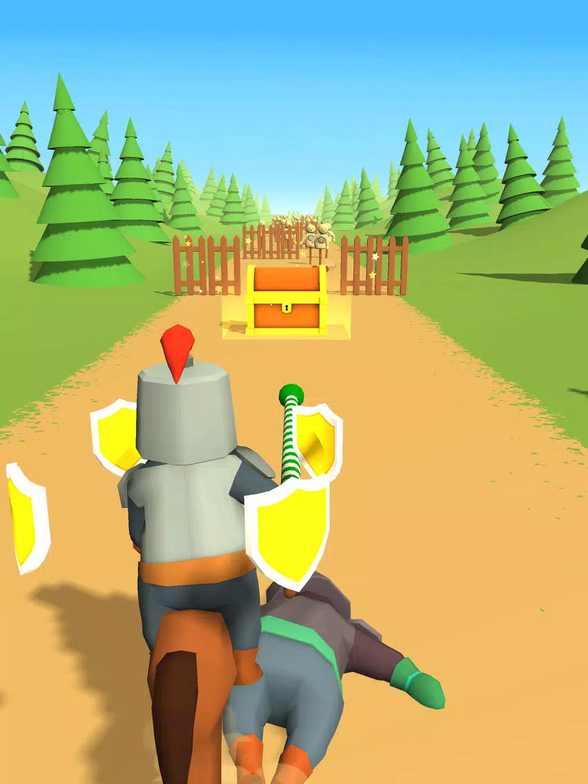 Battle Joust Runner iPad Screenshots