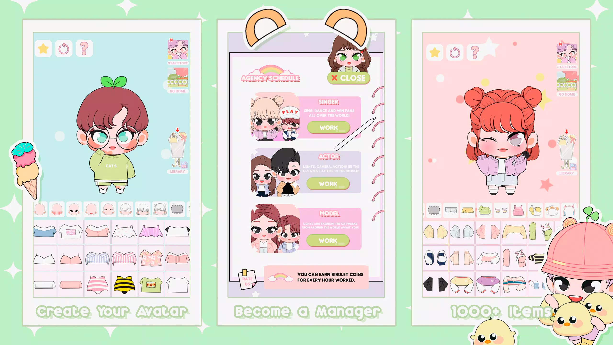 Chibi Idol Care & Dress Up Screenshots