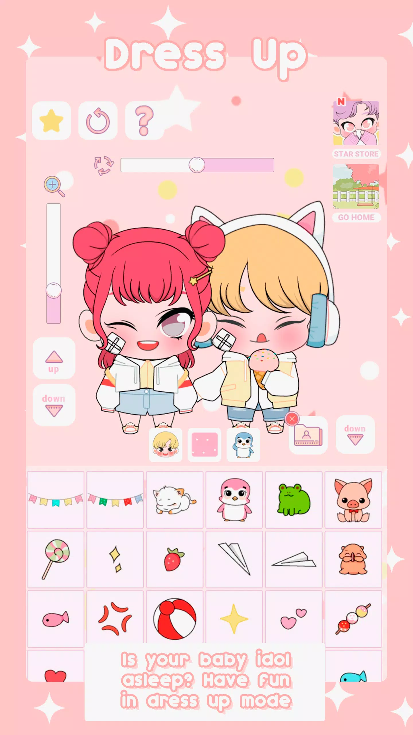 Chibi Idol Care & Dress Up Screenshots