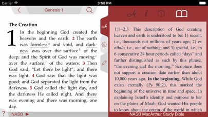 NASB MacArthur Study Bible Screenshots