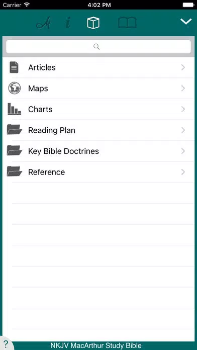 MacArthur Study Bible - NKJV Screenshots