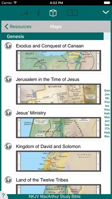 MacArthur Study Bible - NKJV Screenshots