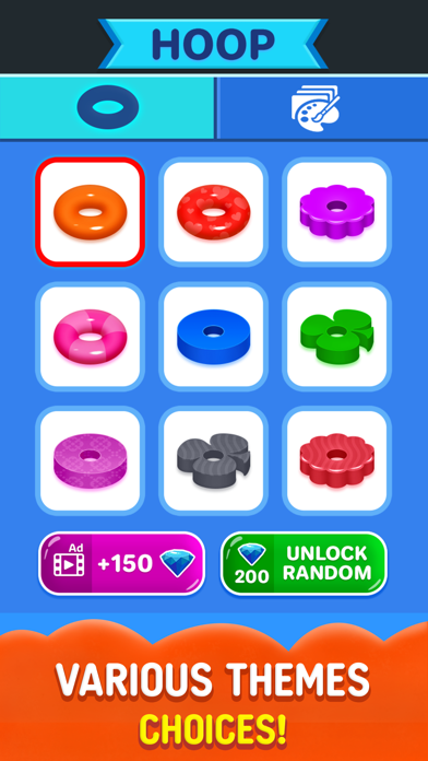 Color Hoop Stack - Sort ring Screenshots