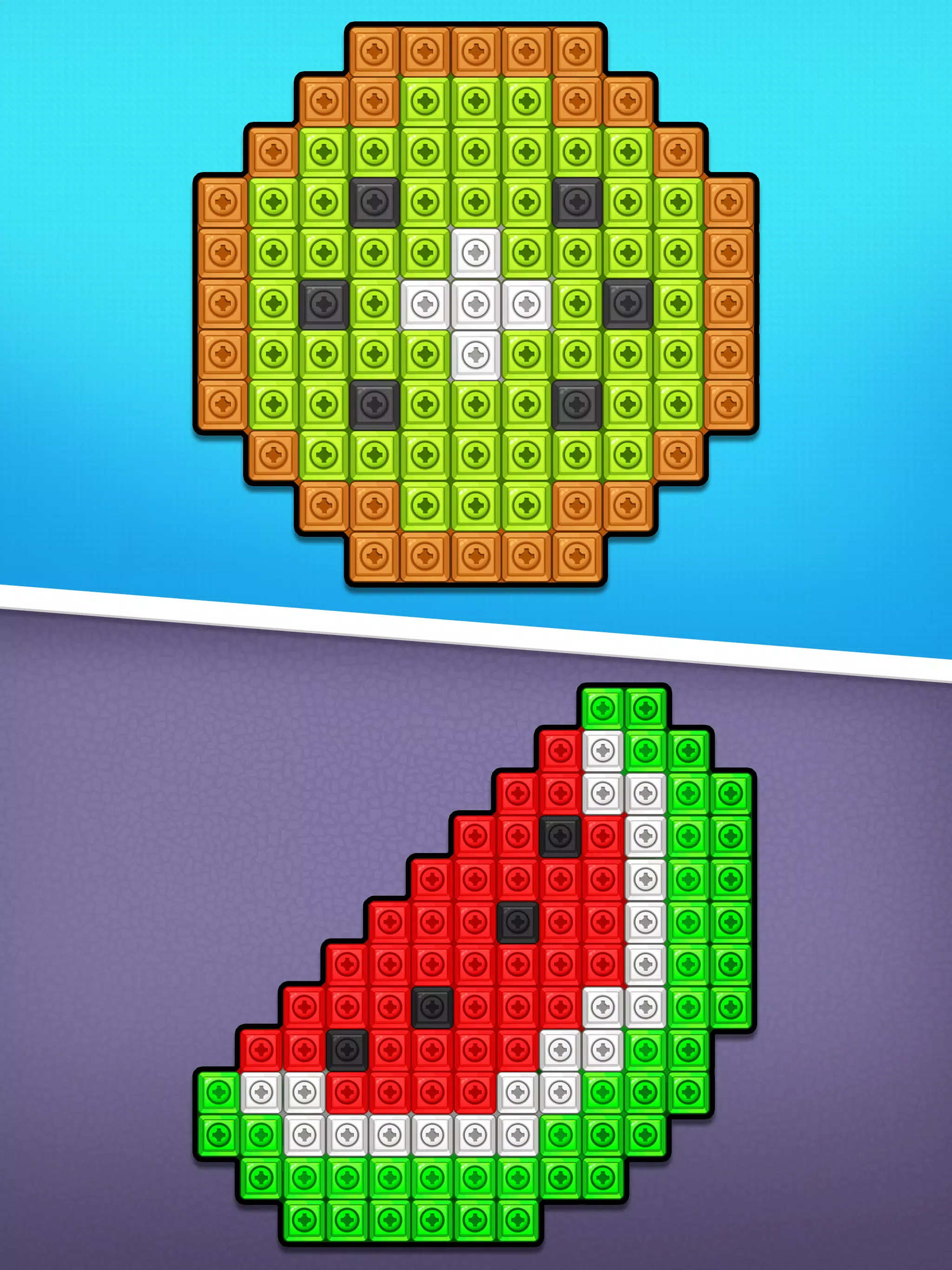 Nuts Sort 3D Screw Sort Puzzle Screenshots