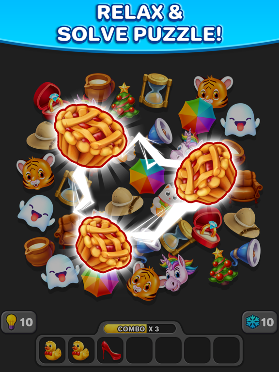 Match 3D - Tile Triple 3D Toy iPad Screenshots