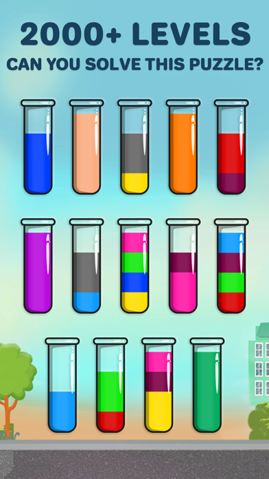Color Water Sort 3d - Sort It Screenshots