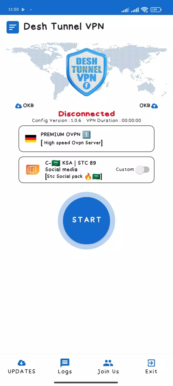 Desh Tunnel Vpn Screenshots