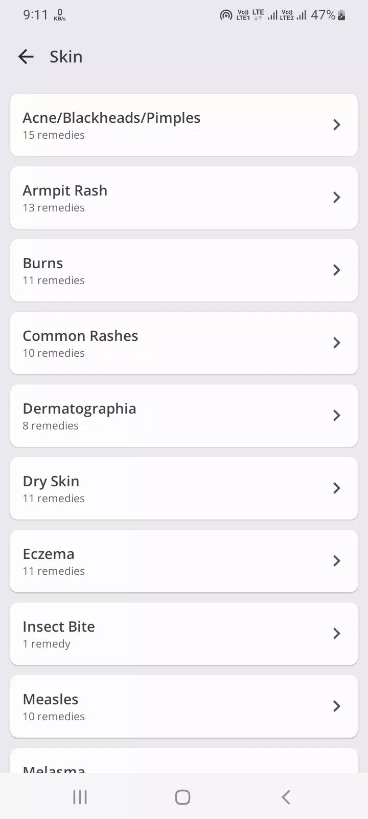 Home Remedies : Natural Cure Screenshots