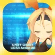 ユニティちゃん LiDAR Action AR ユニティちゃん LiDAR Action AR