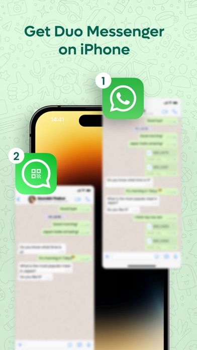 Screenshot di Messenger Duo for Whats Web