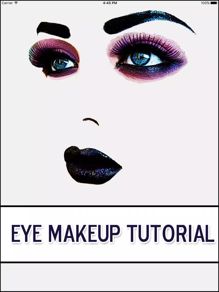 Eye Makeup Tips - Step by Step Makeup Tutorials iPad Screenshots