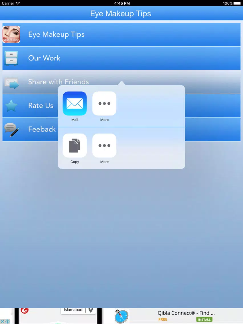 Eye Makeup Tips - Step by Step Makeup Tutorials iPad Screenshots
