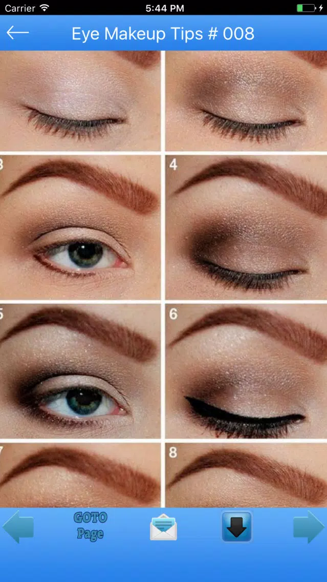 Eye Makeup Tips - Step by Step Makeup Tutorials Screenshots