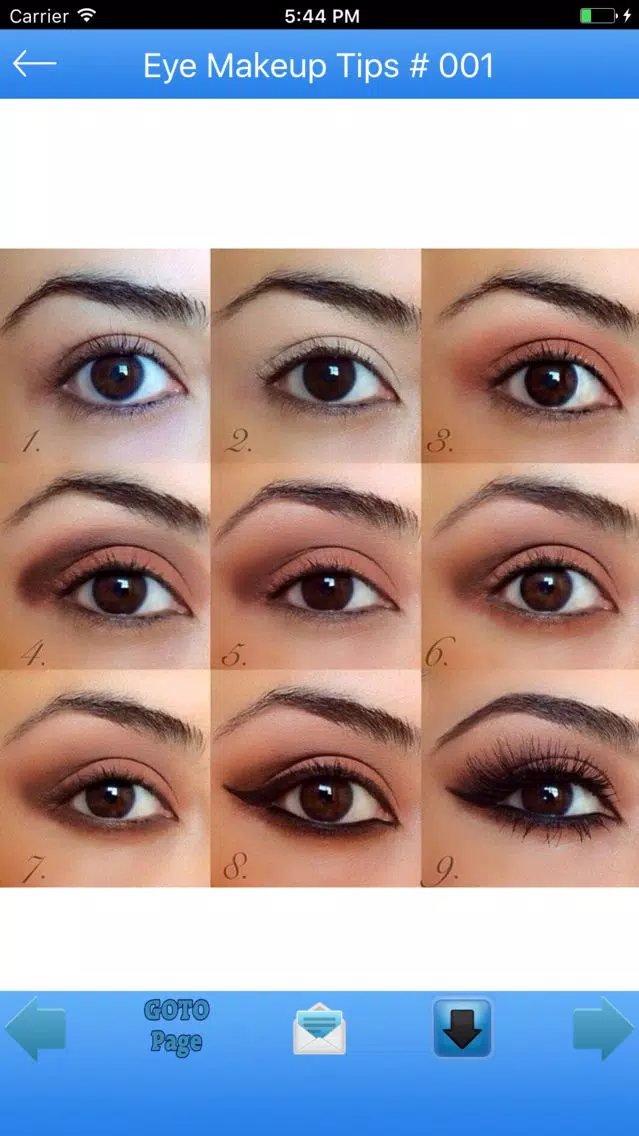 Eye Makeup Tips - Step by Step Makeup Tutorials Screenshots