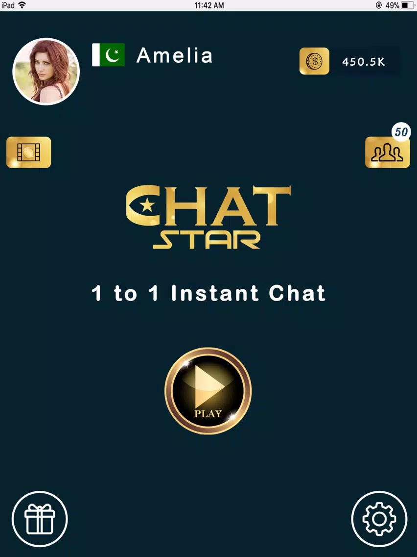 Chat Star Messenger iPad Screenshots
