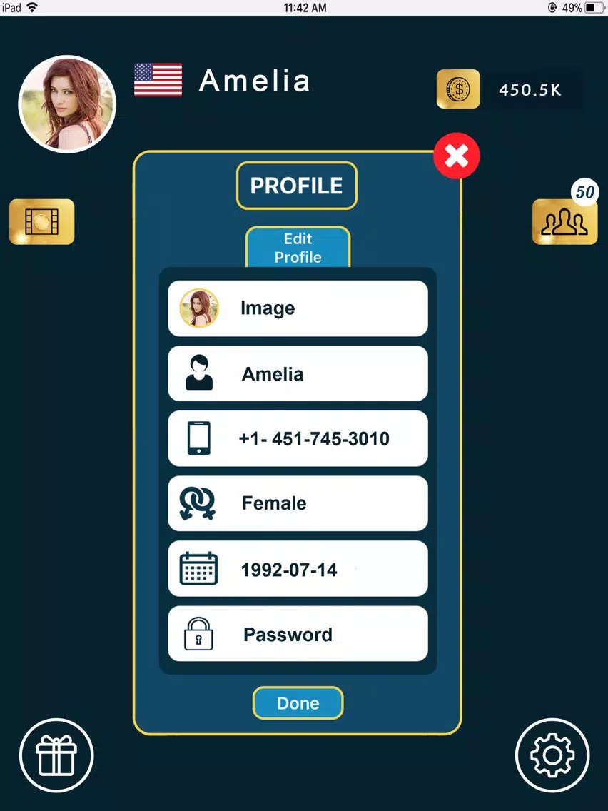 Chat Star Messenger iPad Screenshots