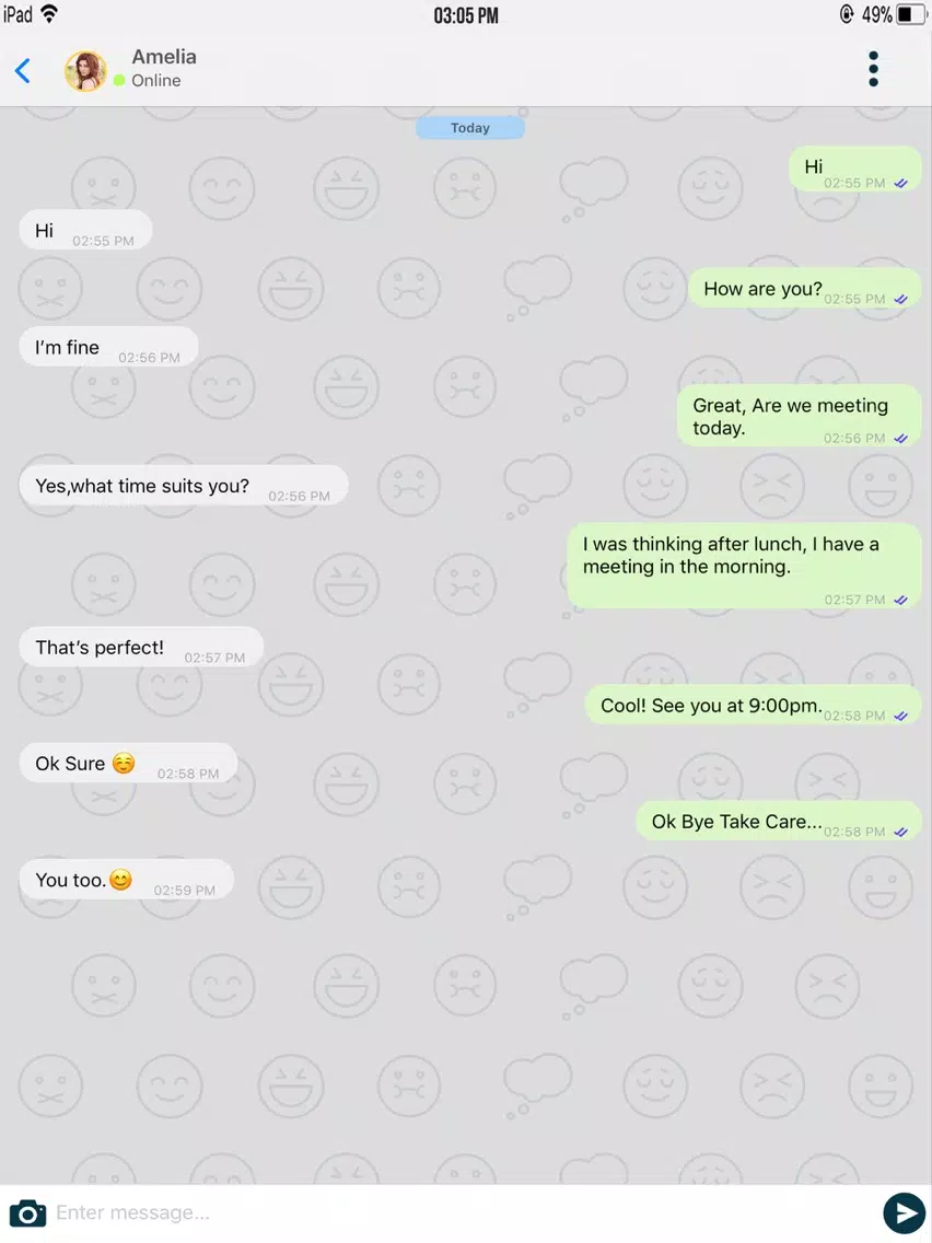 Chat Star Messenger iPad Screenshots