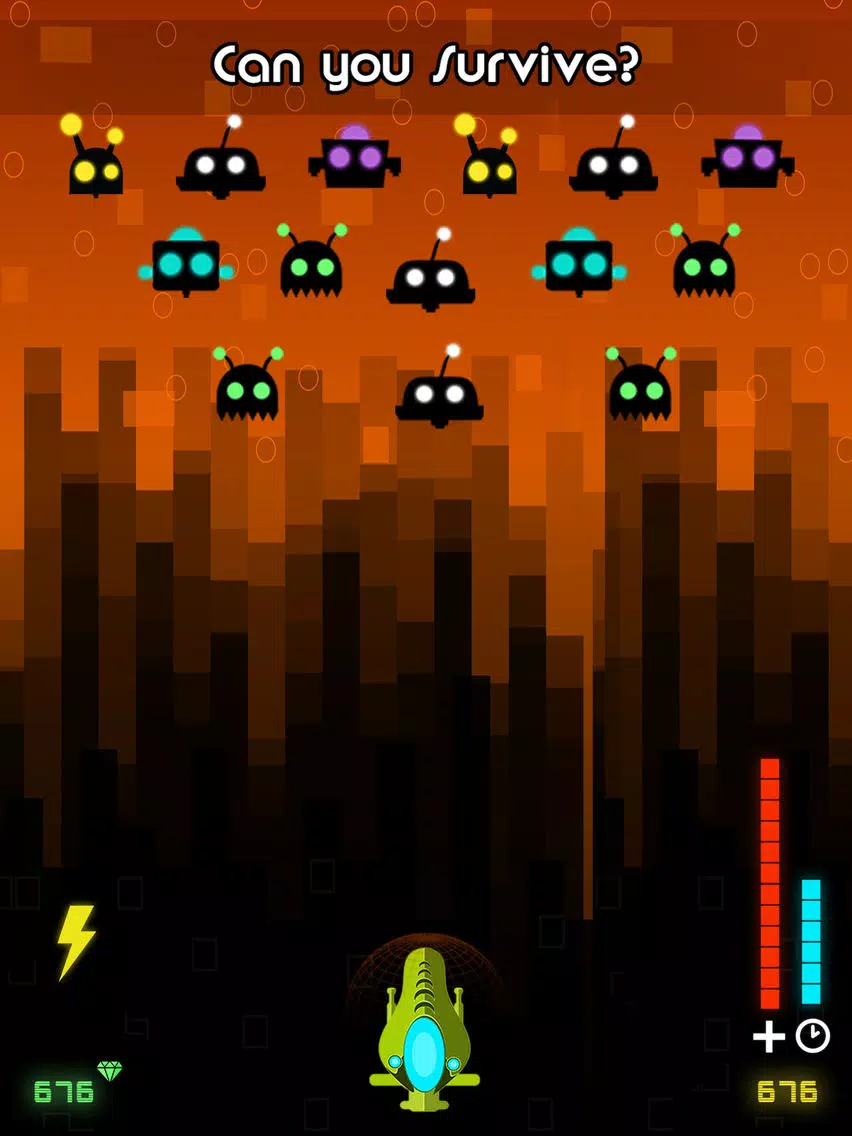 Zrzuty ekranu Radiant Fighter - Free Galaxy Wars & Alien Invasion Game iPad 