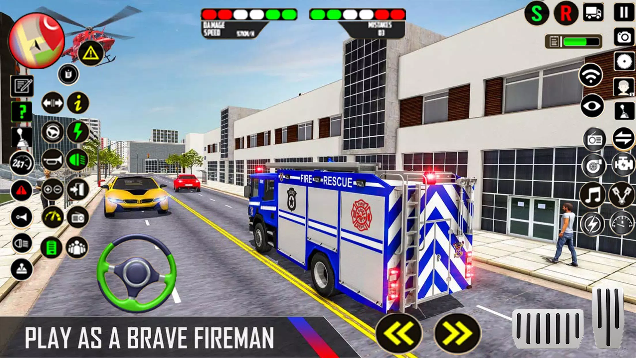 Police Ambulance Fire Truck應用截圖