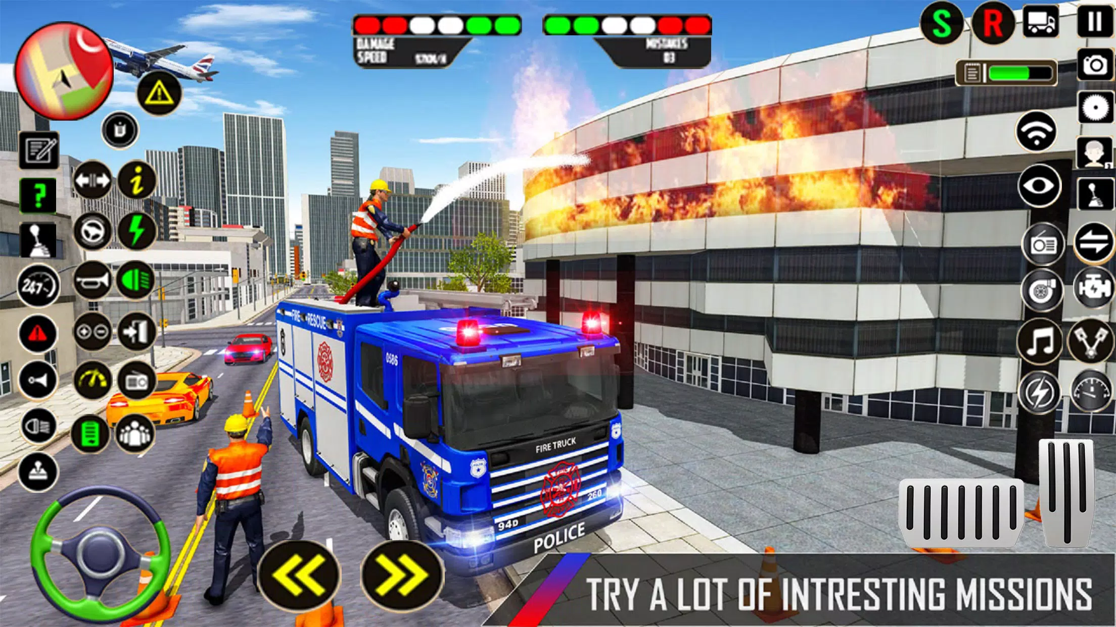Police Ambulance Fire Truck應用截圖